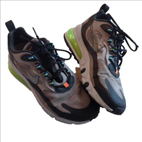 NIKE AIR MAX 270 REACT Winter Khaki SEPIA STONE BLACK Athletic